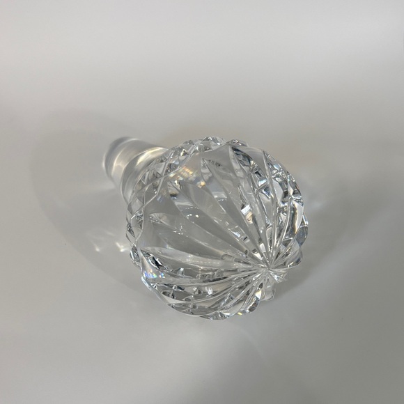 Waterford Clear Crystal Bottle Stopper - Picture 2 of 2